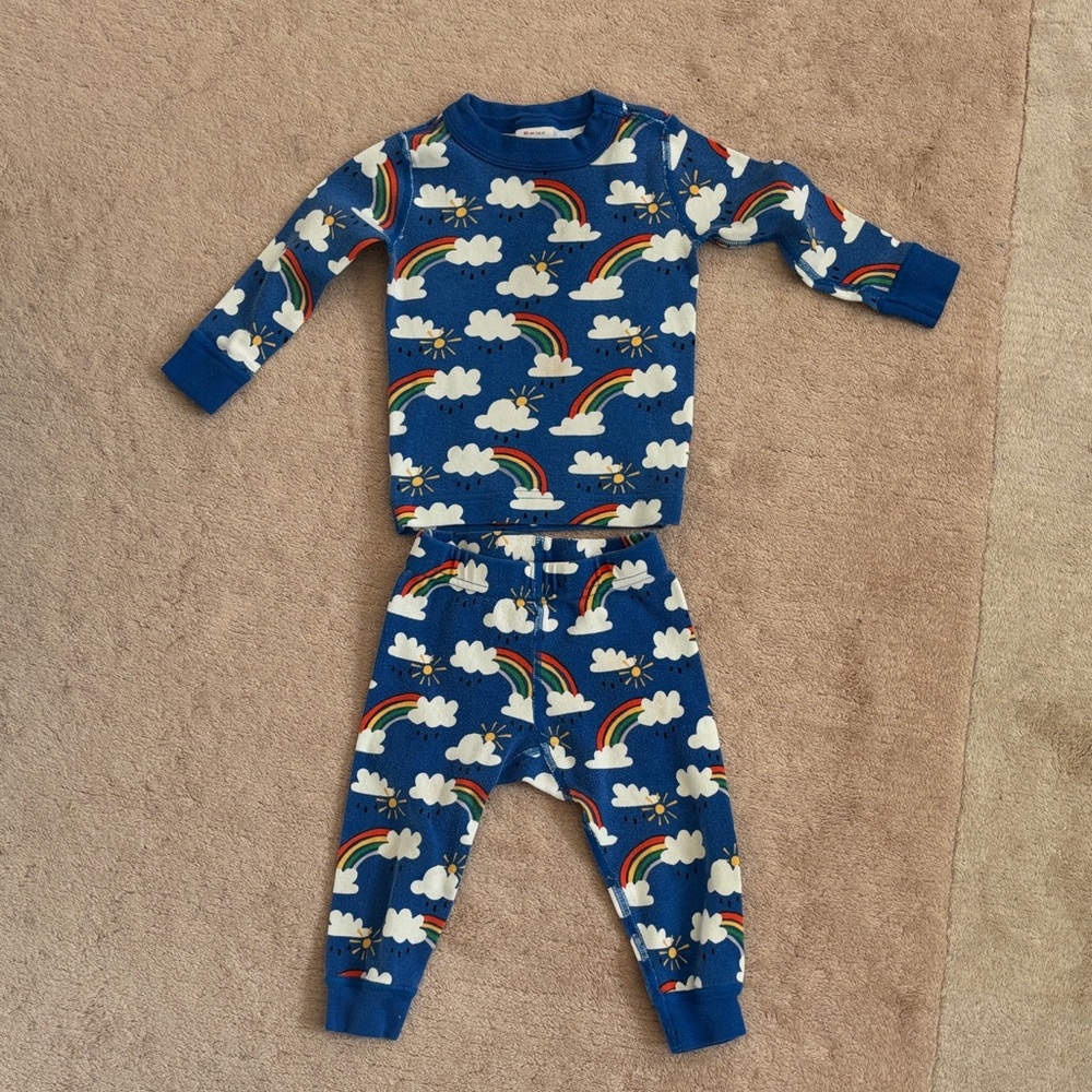 Hanna Andersson Rainbow Pajamas